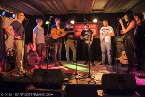 Het panel met The Cannonball Johsons
